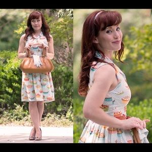 Sold ☄️Bea & Dot Modcloth you’re in luck Pie Print